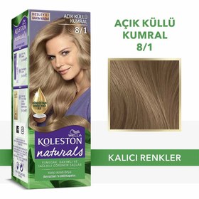 Resim Wella Koleston Naturals Saç Boyası 8/1 Açık Küllü Kumral - Gratis 