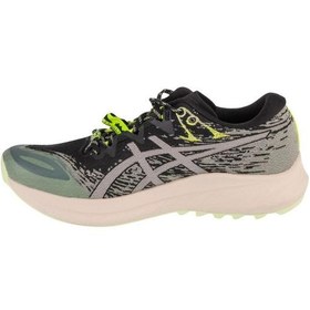 Resim Asics Fuji Lite 5 Kadın Siyah Yol Koşusu Ayakkabısı 