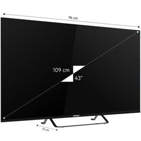 Resim Strong Mt43eg4000f 43" 109 Ekran Full Hd Dahili Uydu Alıcılı Google Tv 