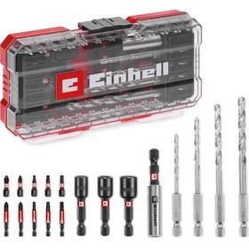 Resim Einhell S-CASE 18 Parça Vidalama Ucu Seti - 49108709 