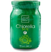 Resim Chlorella Kapsül 500mg | 90 Adet | Cam Şişede – Detoks ve Enerji Desteği | aqua de la nature® 