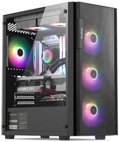 Resim Segotep Axe 5 Siyah 650W ATX Gaming (Oyuncu) Kasa 