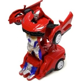 Resim Vardem Çek-Bırak Metal Robota Dönüşen Araba 