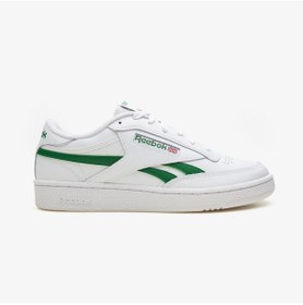 Resim Reebok Club C Revenge Erkek Beyaz Spor Ayakkabı Düz 100032882 Beyaz 