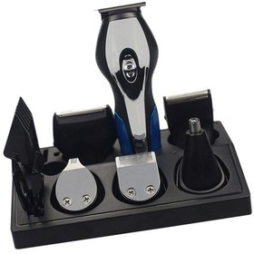 Resim Vıllcase Çok Fonksiyonlu Erkek Saç Kesme Seti Usb Şarj Edilebilir Paslanmaz Çelik Bıçaklı Burun Ve Kulak Saç Tıraş Makinesi Hareket Halindeyken Yüz Bakımı İçin Kablosuz Giyotin Diğer 