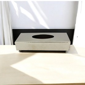 Resim Nikelli Dekoratif El Yapımı Bakır Peçetelik 