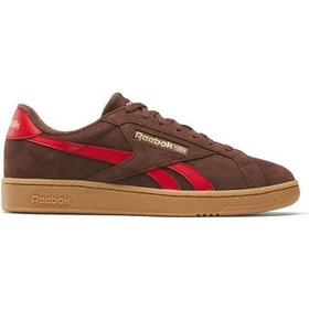 Resim Reebok Club C Grounds Uk Kahverengi Unisex Sneaker Kahverengi-kırmızı 