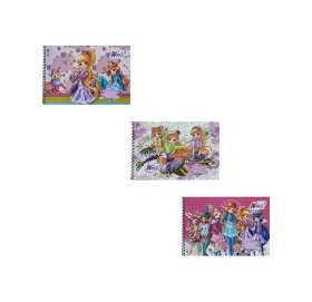Resim Winx 25x35 Spiralli Resim Defteri 15 Yp. 3'lü 