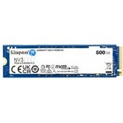 Resim KINGSTON SNV3S/500G, NV3, 500GB, 5000/3000, Gen4, NVME PCIe M.2 2280, SSD 