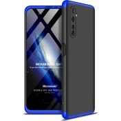 Resim Microsonic 6 Kılıf Double Dip 360 Protective Siyah Mavi 