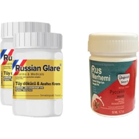 Resim Ekobox Olegovich Medicine Tüy Dökücü Azaltıcı Merhem 50 ml 2 Adet + Genital Bölge Merhemi 