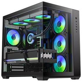 Resim BitFenix BFC-ALB85KKGSK-4A AL118 850W 80+ Bronze Tempered Glass ARGB 