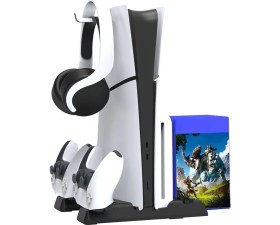 Resim Çeşithane Ps5 Oyun Disk Standı CD Saklama Kutusu Oyun Organizer Raf 