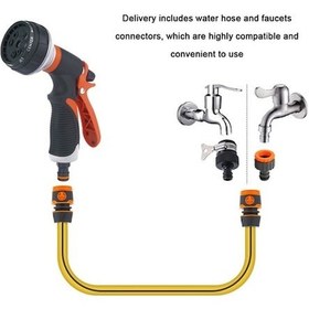 Resim Pazly Yüksek Basınçlı Yıkama Hortumu - 8 Modlu, Ev & Bahçe Kullanımı İçin 