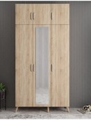 Resim Açelya Portmanto Vestiyer Meşe 120 cm M5 