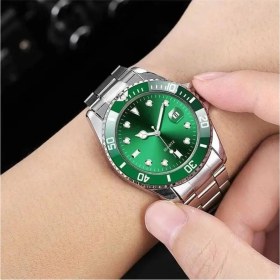 Resim Neorney Şık Premium Her Tarza Uygun Rolex Model Çelik Erkek Kol Saati 