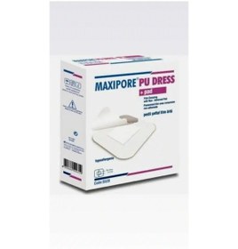 Resim Maxipore Pu Dress Pedli Şeffaf Yara Örtüsü 10cm X 20cm 25'li Kutu 
