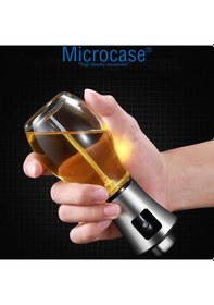 Resim 200 ml Paslanmaz Çelik Başlıklı Cam Sprey Yağdanlık - AL3267 