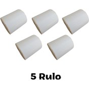 Resim Özfiliz Mağaza Ekipmanları 40x80 Mm Termal Terezi Etiketi Yaıpışkanlı Etiket (1 Rulo = 500 Adet) 