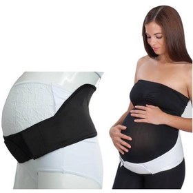 Resim Babyjem Hamile Bel Destek Bandı Xl Siyah - Siyah / XL 