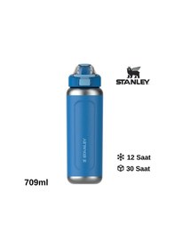 Resim Stanley Wellspring Bottle 0,70 Lt Kilitli Kapak Matara mavi 