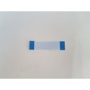 Resim FFC 14 Pin 6cm Düz 1mm Adımlı Esnek Flex Kablo Awm 20624 80c 60v Şerit Fleks Film 