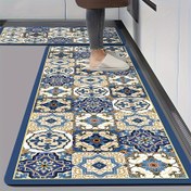 Resim 1 adet Vintage Esintili Diatomit Mat - Ultra Emici, Kaymaz, Banyo, Mutfak ve Otel Kullanımı için İdeal - Hızlı Kuruyan, Makinede Yıkanabilir, Ev Dekoru için Mükemmel Hediye, Banyo Matı 
