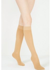 Resim Penti Kadın Ten Mikro 70 Denye Kalın Dizaltı Pantolon Çorabı 3'lü 001 