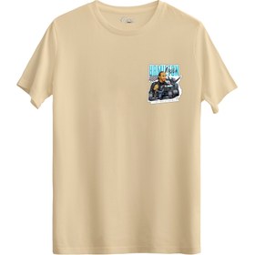 Resim L.Hamilton - Regular T-Shirt - M / Krem 