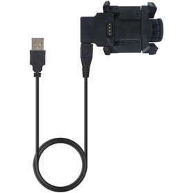 Resim Moveevo Fenix 3/3 Hr Ve Quatix 3 Saatleri İçin Usb Şarj Ve Veri Transfer Dizüstü, 1 Metre Kablolu Siyah Dock 