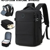 Resim Chuangyinshop Black Travel Backpack 15.6 Inch Laptop Çantası Erkek Kadın Okul İş Seyahat El Çantası Diğer 