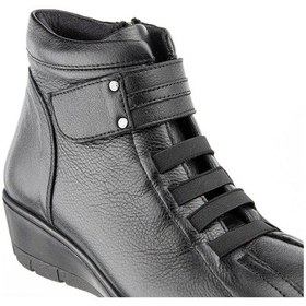 Resim Muya Theon 6 Nokta Anatomik Taban Hakiki Deri Kadın Bot 001 