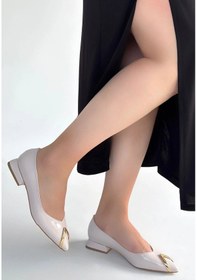 Resim Goes Bej Rugan Babet Ayakkabı Bej 