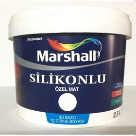 Resim Marshall Silikonlu Özel Mat 2.5 Lt - Geniş Renk Seçeneği 