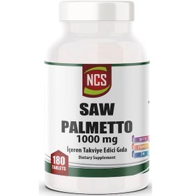 Resim Ncs Saw Palmetto 1000 MG 180 Tablet 