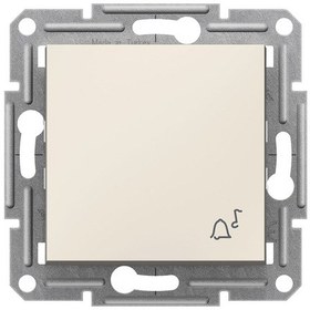 Resim Schneider Asfora Krem Zil Yaylı Anahtar Çerçevesiz - EPH0870123 