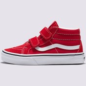 Resim Vans VN00018TH1N1 UY SK8-Mid Reissue V Beyaz Deri Erkek Çocuk Yürüyüş Ayakkabısı 