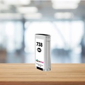 Resim tonermax Hp Uyumlu 738 (498N4A) 130 ml Siyah Muadil Kartuş / DesignJet T850 / T950 