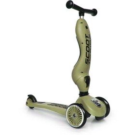 Resim Scoot and Ride Highwaykick 1 Oturaklı Çocuk Scooter Olive 160629-00001 