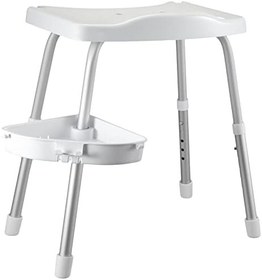 Resim Primanova M-KV35-01 Apollo Duşlu Banyo Taburesi, Beyaz 