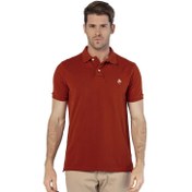 Resim Routefield Erkek Polo Tişört Patriot Bordo 
