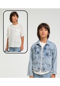 Resim Jack Lions Erkek Kot Ceket 24yesc23246 Mavi 