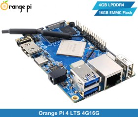 Resim Orange Pi 4 Lts 4g16g 16gb Emcc Flash 