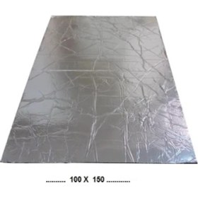 Resim Türkeli Kaput Altı Alüminize Folyolu Kaucuk Ses Yalıtım Levhası 6-9 mm 100X150 