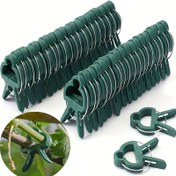 Resim 20 adet Ayarlanabilir Bitki Klipsi - Çiçekler, Çalılar, Sebze ve Domatesler için Yeniden Kullanılabilir Bahçe Destekleri - Dayanıklı Plastik, Temel Bahçe Araçları, Yeşil, Bahçe Bitki Destekleri | Ayarlanabilir Bitki Tutucu | Dayanıklı Plastik Klipsler, Bitki Destekleri 