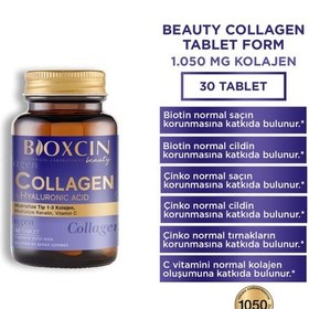 Resim Bioxcin Beauty Collagen 30 Tablet - Tip1 Tip 3 Hidrolize Kolajen 