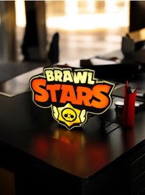 Resim Miki & Miki Brawl Star Masa üstü Led Aydınlatma 