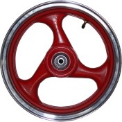 Resim Mondial 150 On Jant - Celık (3.50X13") (Kırmızı) 