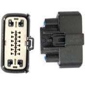 Resim Genel Markalar SOKET 34985-1641 GN SOKET 12 PINLI 1X4 