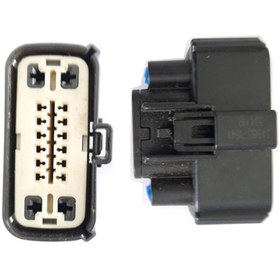 Resim Genel Markalar SOKET 34985-1641 GN SOKET 12 PINLI 1X4 